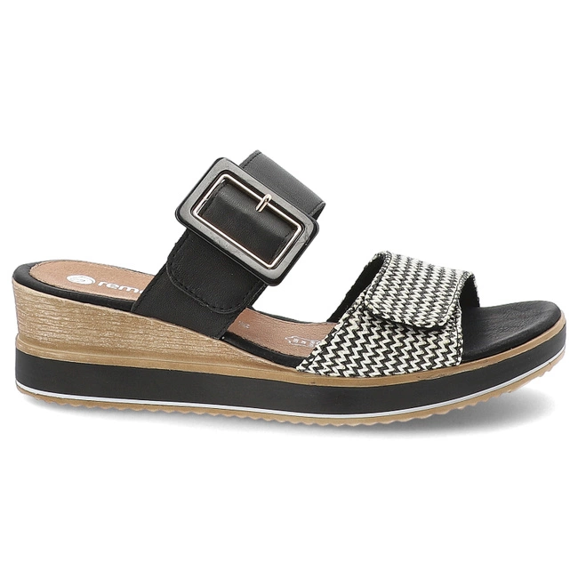 Šľapky REMONTE - D6463-03 Black Combination