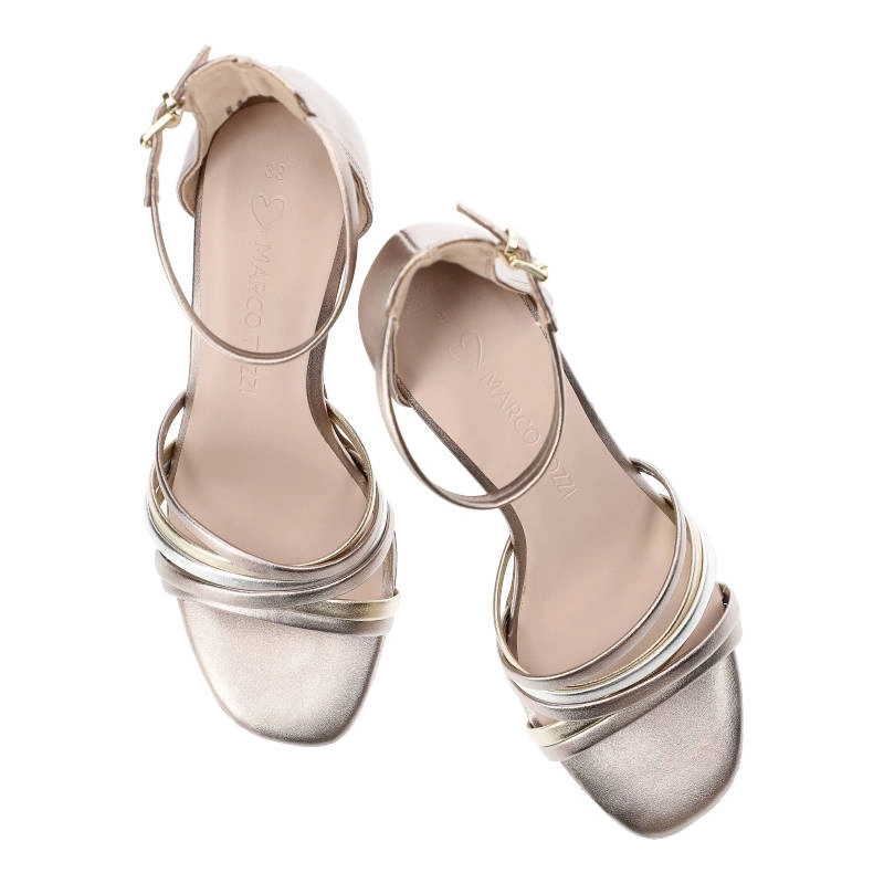 Sandały MARCO TOZZI - 2-28386-20 532 Rose Met.Comb