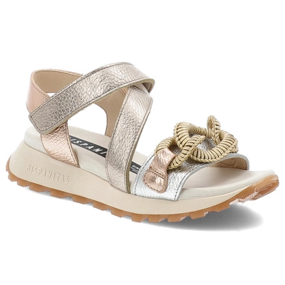 Sandále HISPANITAS - CHV253964 Boleromet-V25 Silver Boleromet-V25 Cava
