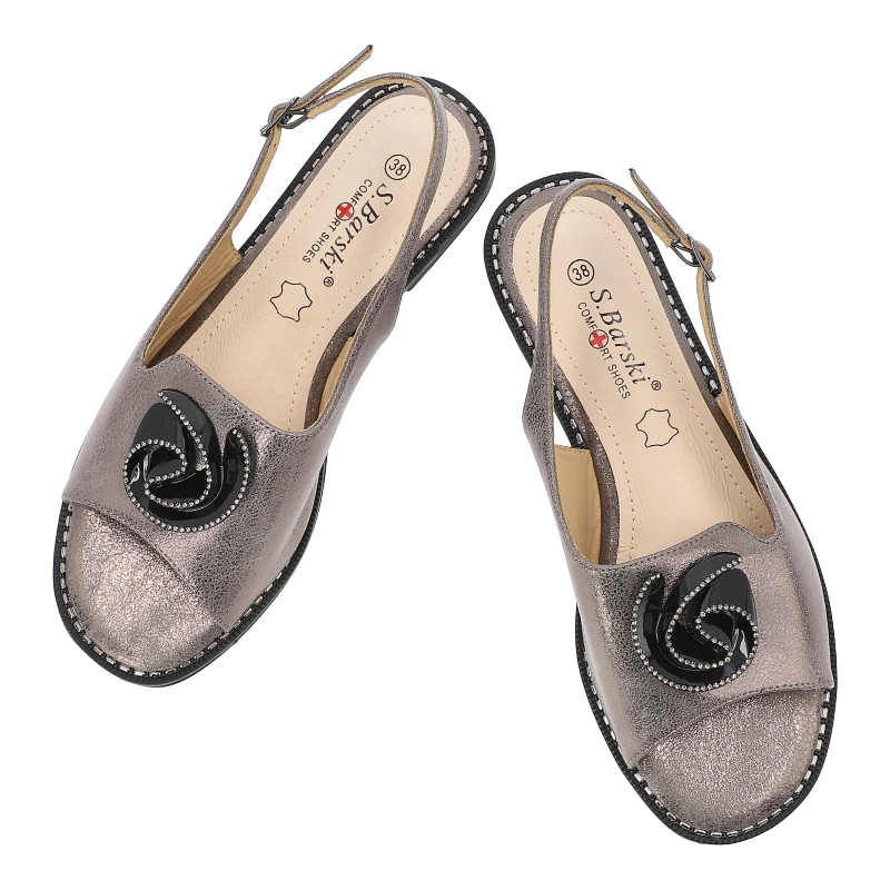 Sandále S.BARSKI - KV51-006 Pewter