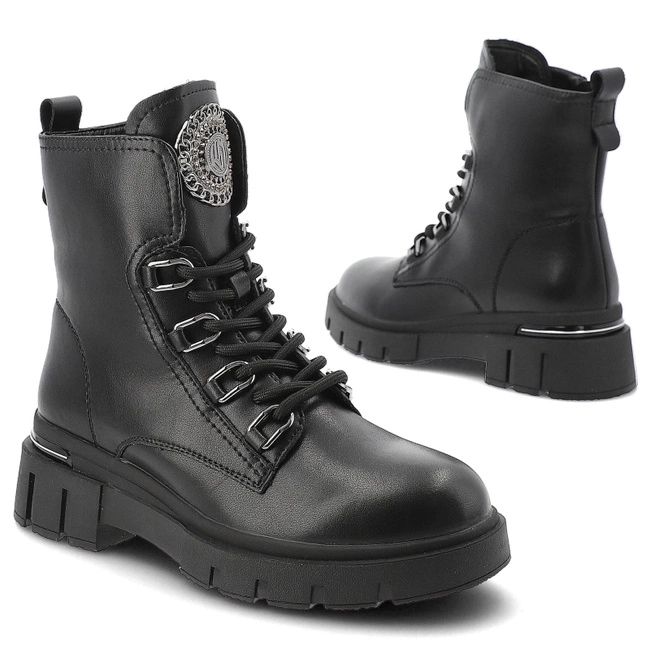 Členkové Topánky FILIPPO - DBT6521/25 BK Czarny