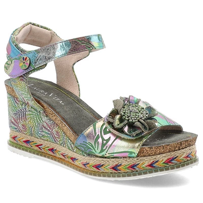 Sandále LAURA VITA - Hacdeo 09 SL14598-9F Olive