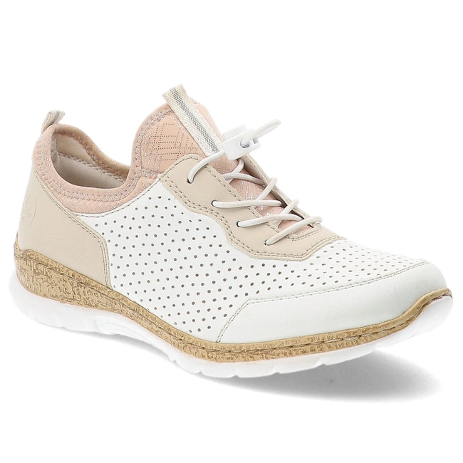 Poltopánky RIEKER - N4286-80 White Combination