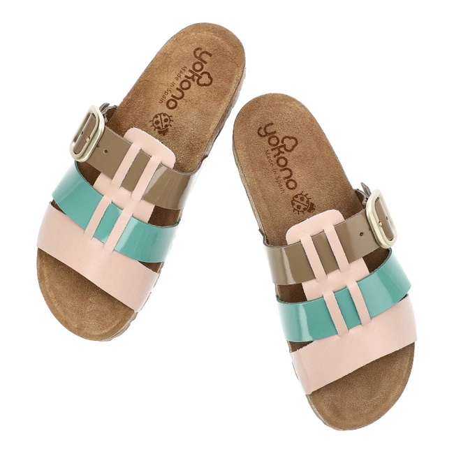 Šľapky Yokono - Jerba-137 Cha Multi Salvia