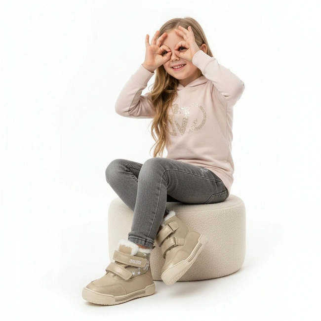 Snehule Big Star - KK374189 Złoty