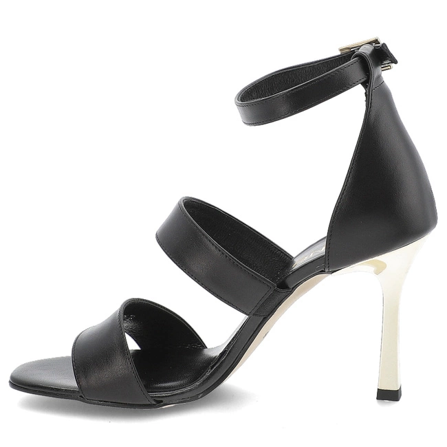 Sandały KARINO - 5677/076-P Czarny/Lico