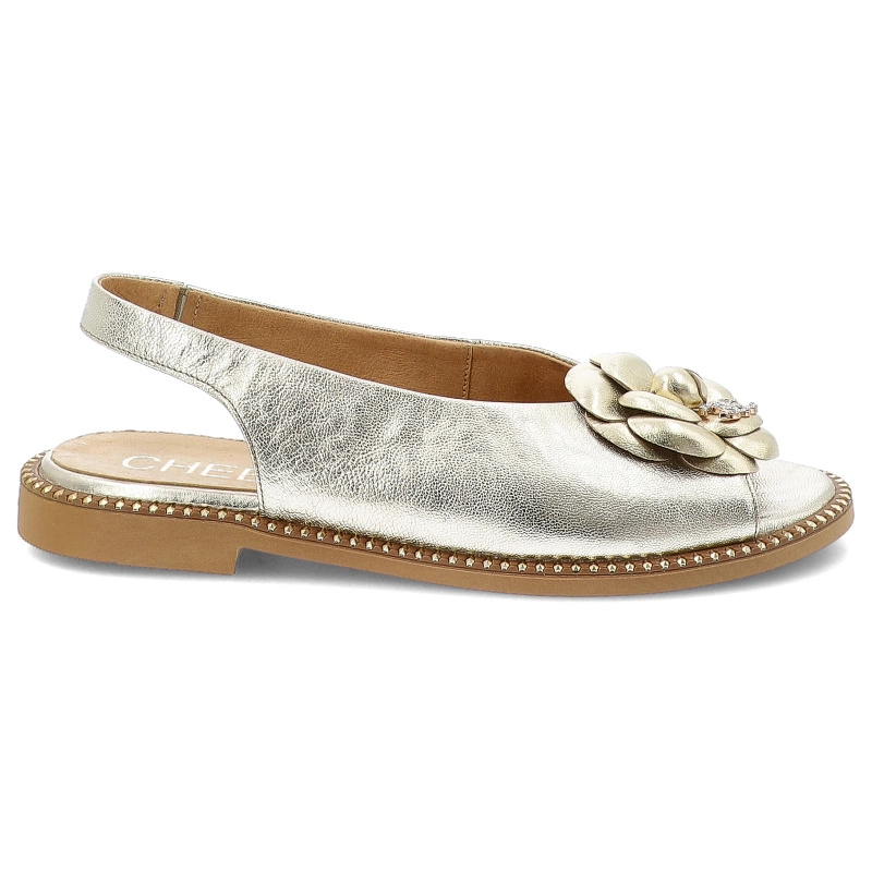 Sandále CHEBELLO - 4642_-046-000-PSK-S373 Złoty