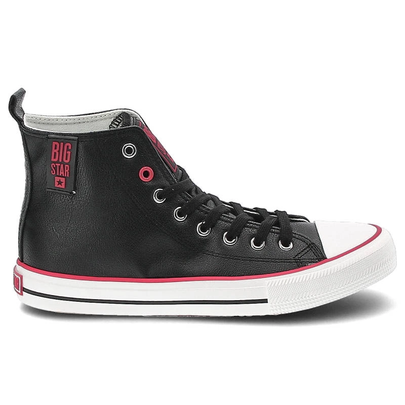 Plátenky Big Star - JJ274131 Czarny/Czerwony