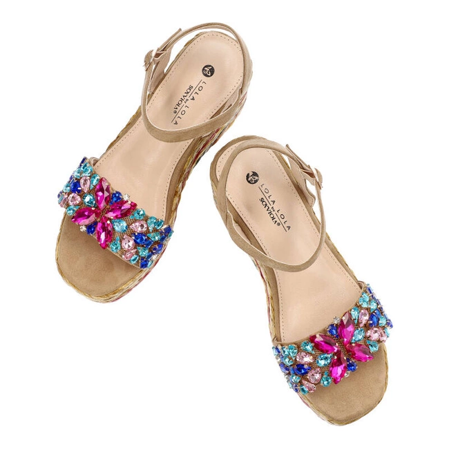 Sandále Sca'viola - S-249 Beige