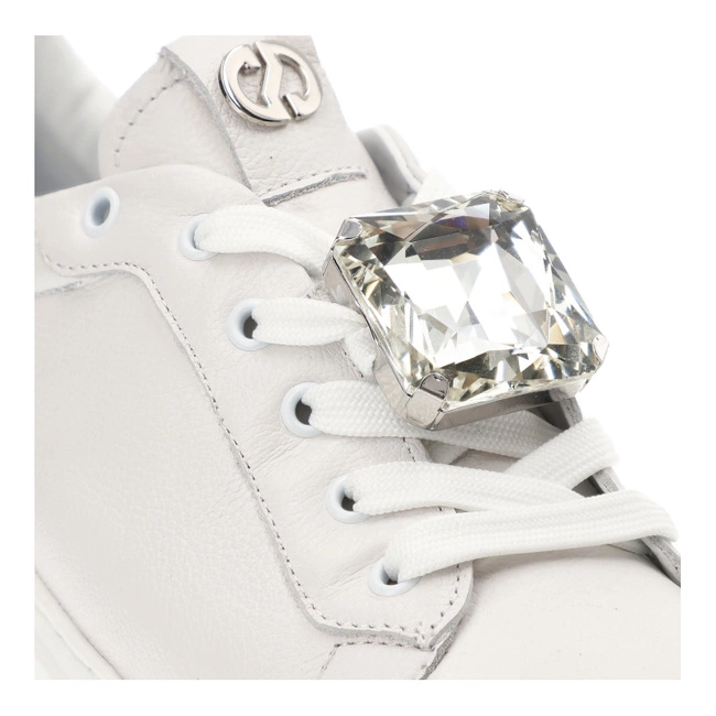 Tenisky Carinii - B9498_-I81-J28-000-F69 Biały