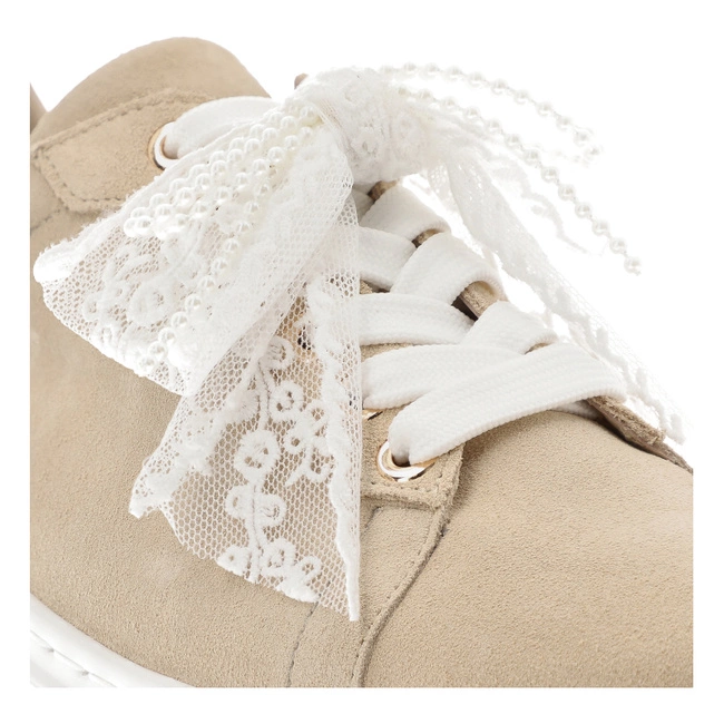 Tenisky KARINO - 5689/022-P Nude/Welur