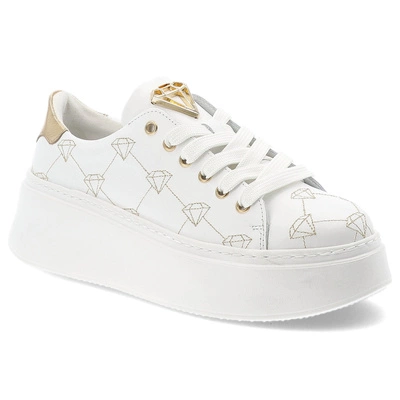 Tenisky ARMODO - 866 Białe Lico/Zł