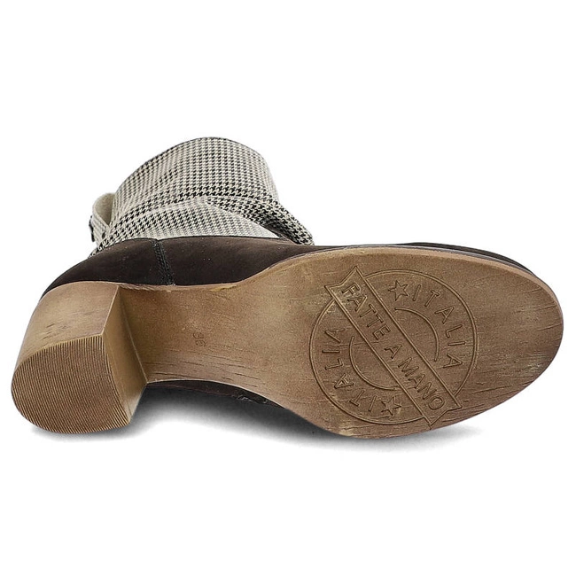 Členkové Topánky Karino - 0972/094-P Czarny/Biały