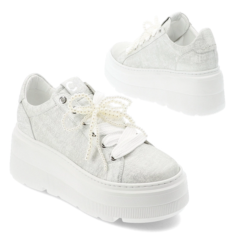 Tenisky CHEBELLO - 4658_-527-000-PSK-S332 Srebrny