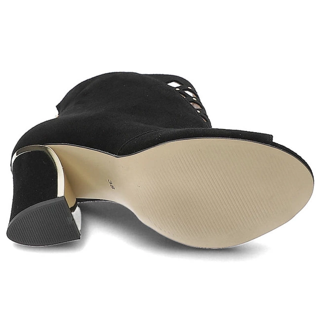 Členkové Topánky Damiss - DS-600/A Czarny Zamsz