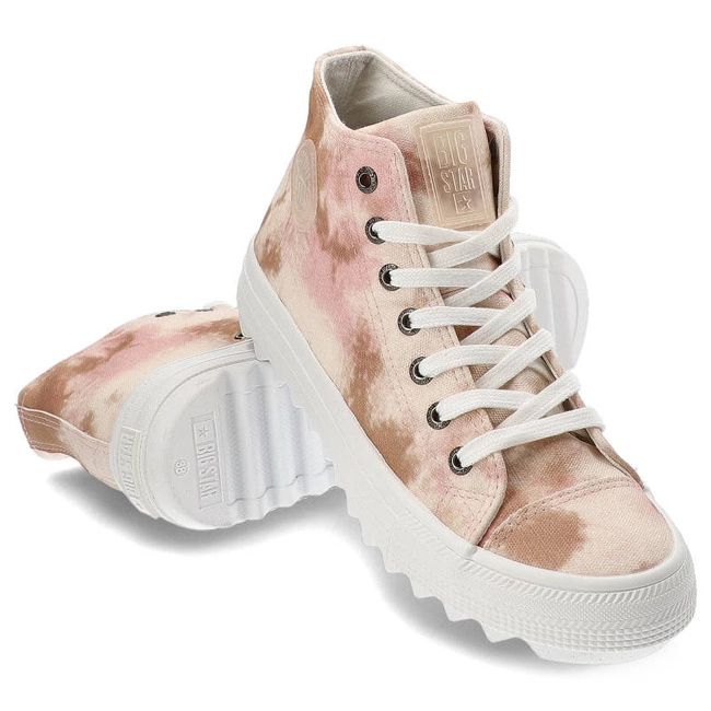 Plátenky Big Star - LL274048 Beż/Nude