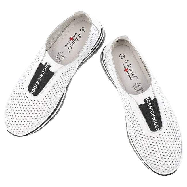 Poltopánky S.BARSKI - LR51-672 White