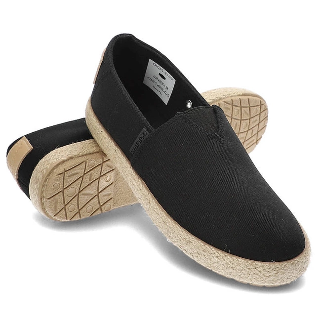 Espadrilky Cross Jeans - JJ2R4003C Czarny