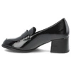 Poltopánky VINCEZA - 18105 BK PT Czarny Lakier