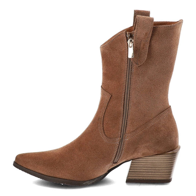 Členkové Topánky Karino - 4595/005-F Rudy/Welur