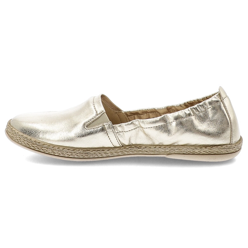 Baleriny ARMODO - 10177 Kryształ Złoto