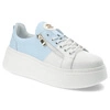 Tenisky Damiss - DS-711 Białe Lic/Błękit