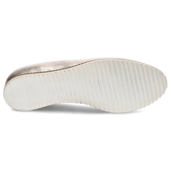 Baleríny Karino - 2038/089-P Złoty