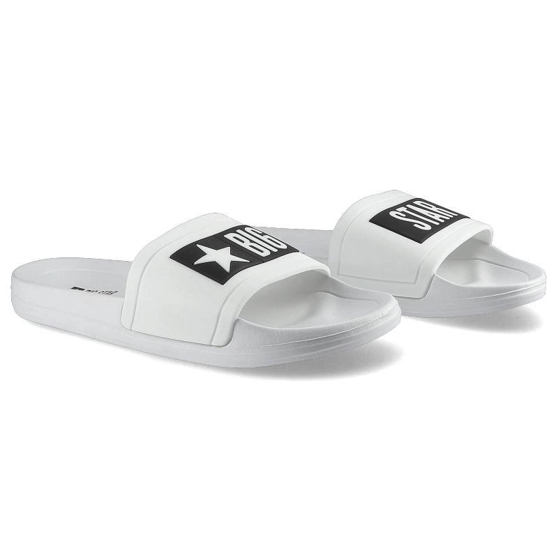 Šľapky Big Star - DD274A264 Biały