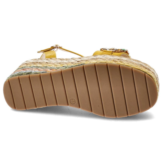 Sandále Sca'viola - S-251 Yellow