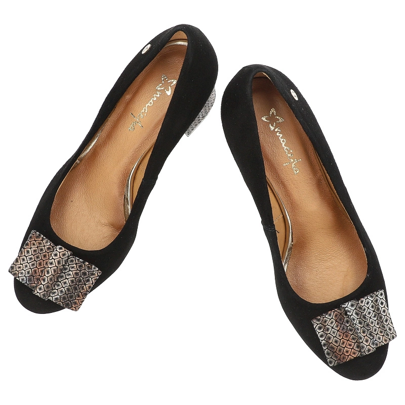 Lodičky MACIEJKA - 3356A-47/00-1 Czarny