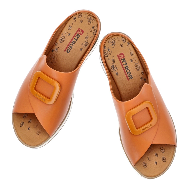 Šľapky ARTIKER - 56C2149 Pomarańczowy