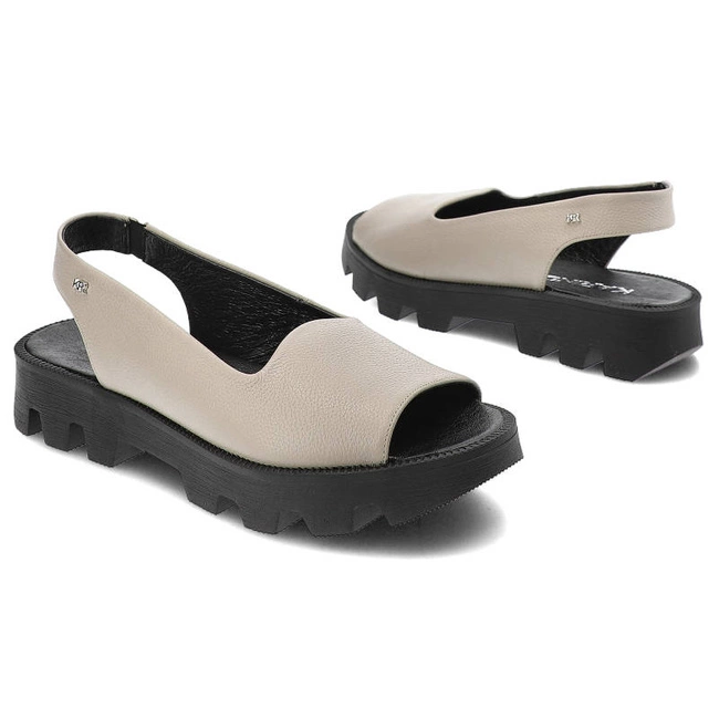 Sandále Karino - 4664/001-P Beż/Lico