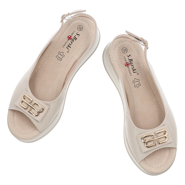 Sandále S.Barski - LR51-593 Beige