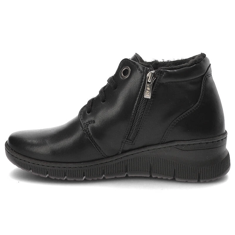 Šnúrovacie Členkové Topánky Armodo - 1177 K1 Czarny