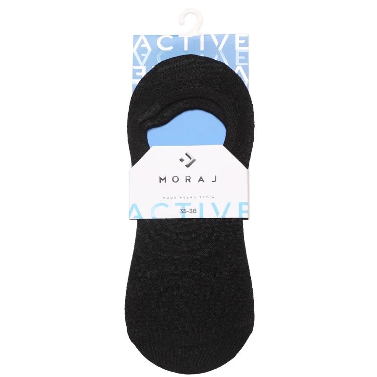 Baleríny MORAJ 3 Pary - CDB200-402 Black