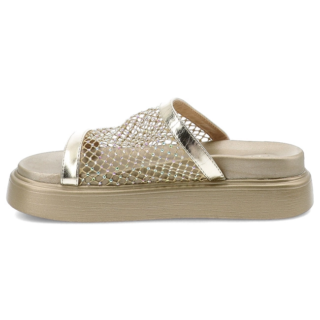 Šľapky S.BARSKI - MY51-016 Gold