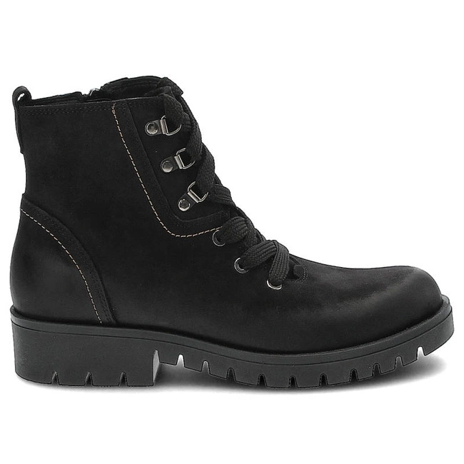 Členkové Topánky Gamis - 3524 Czarny Nubuk