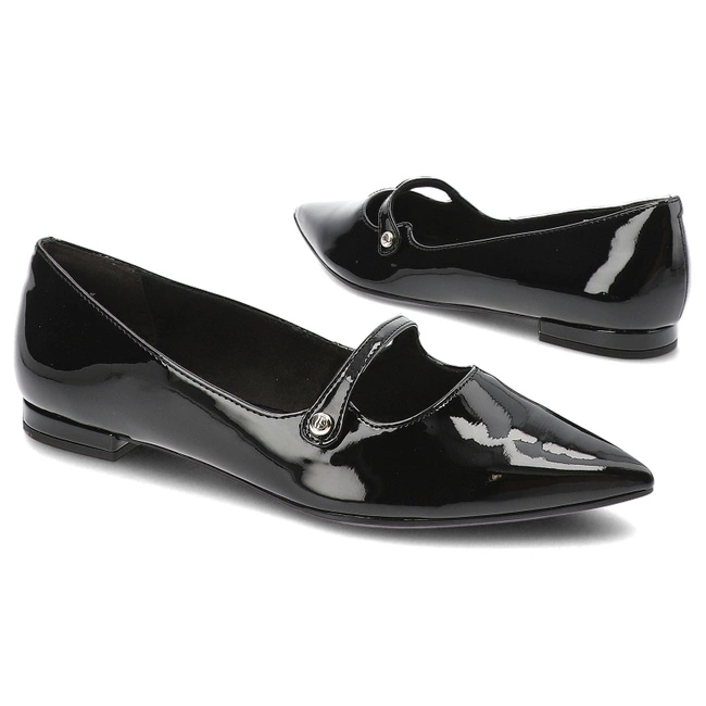 Baleríny Tamaris - 1-22101-42 001 Black