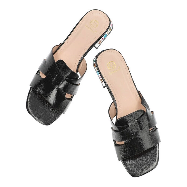 Šľapky Givana - B1639-180 Black