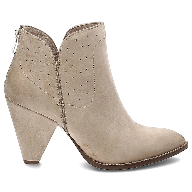 Členkové Topánky Carinii - B5082_N48-000-000-D31 Beżowy