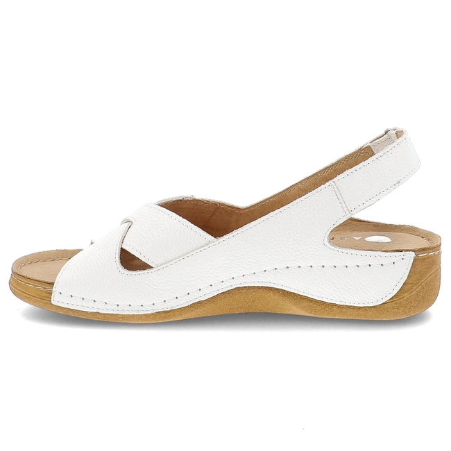 Sandále ARMODO - 5-0780-083 Biały Verona