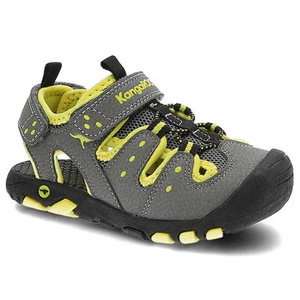 Sandále Kangaroos - 18731 000 2090 K-Trek Steel Grey/Neon Yellow