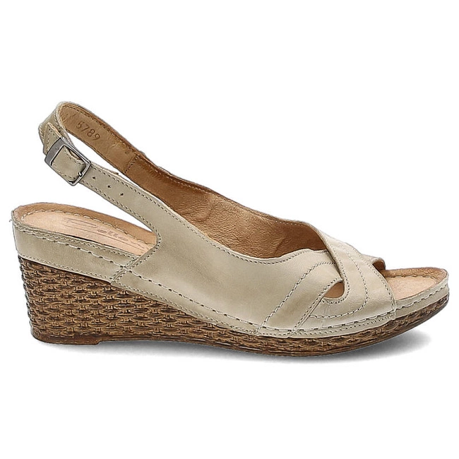 Sandále Pollonus - 5-0789-017 Capucino