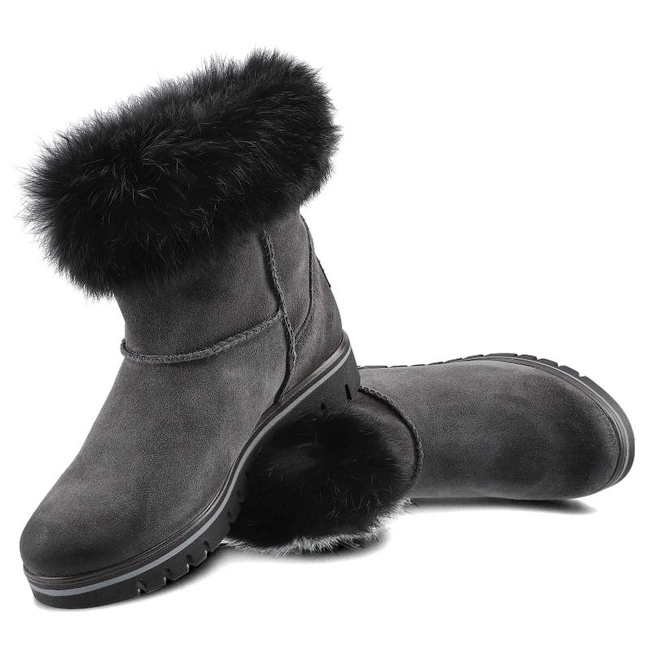 Členkové Topánky Lemar - 60121 W.Grafit