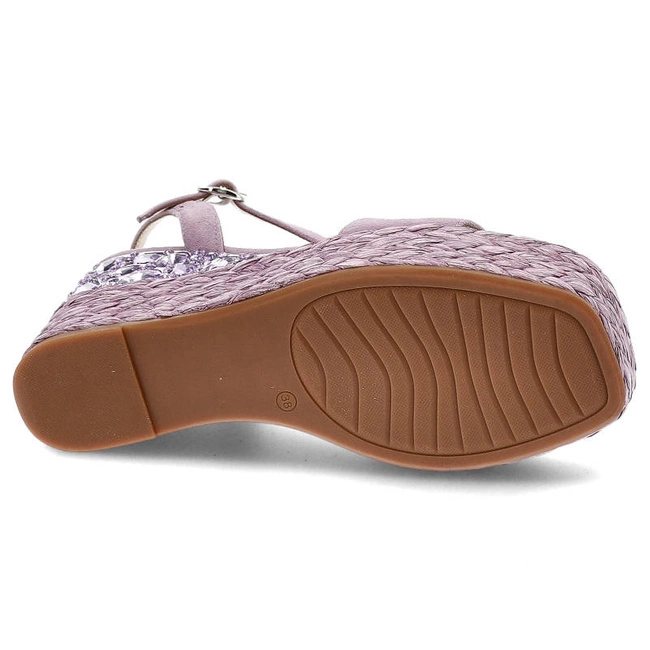 Sandále Alma en Pena - V23496 Suede Lilac