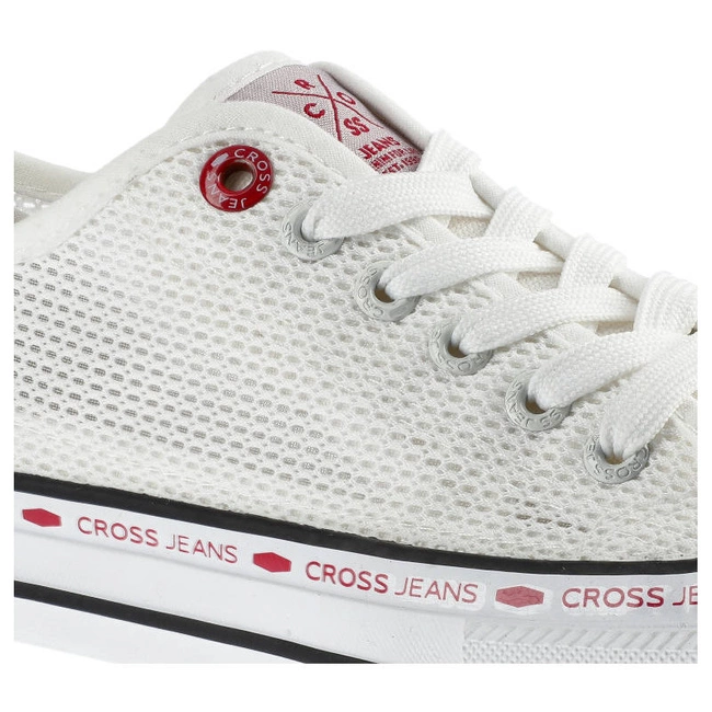 Plátenky Cross Jeans - FF2R4016C Biały