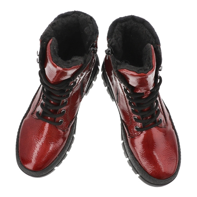 Členkové Topánky RIEKER - Y0220-33 Red