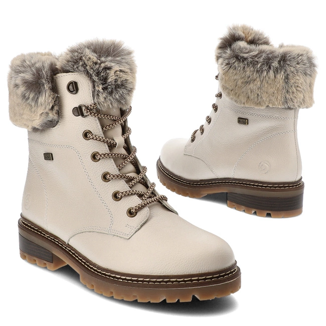 Členkové Topánky Remonte - D0B74-80 White Combination