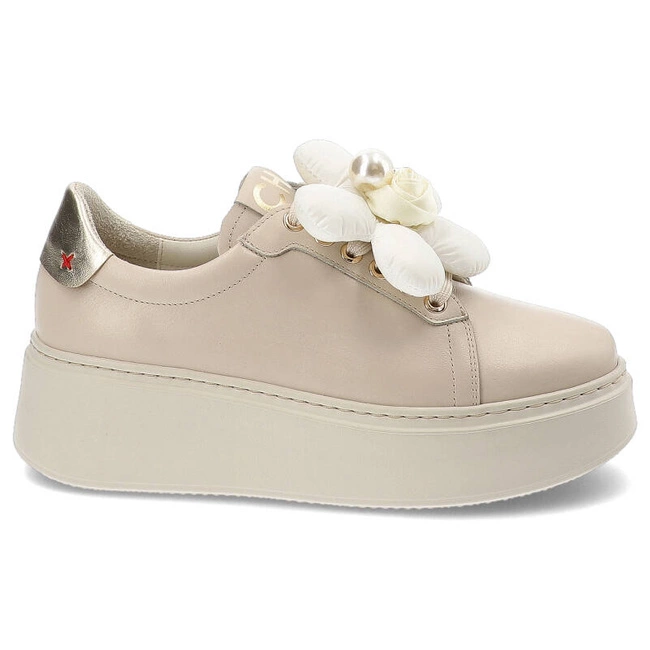 Tenisky Chebello - 4366_-157-333-PSK-S251 Beżowy Jasny