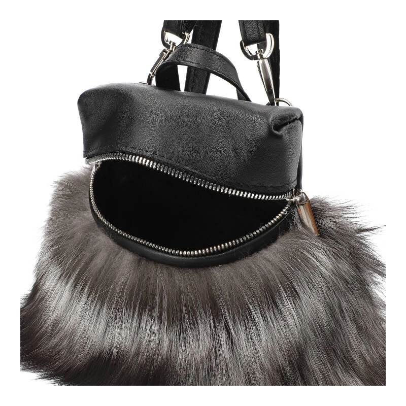 Kabelka Luka-Pelli - T32-11 Z Naturalnym Futrem Z Lisa